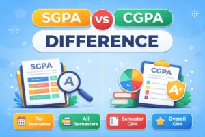SGPA vs CGPA