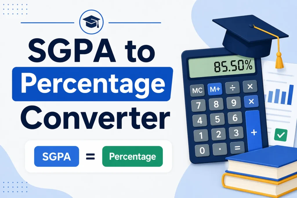 SGPA to Percentage Converter